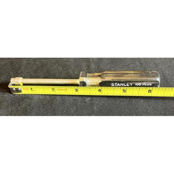 Vintage Stanley 100 Plus 66-506 3/16” 6 Point Nut Driver! Nice Shape! USA Made! - Picture 5 of 5